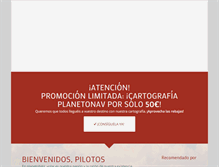 Tablet Screenshot of planetonav.com
